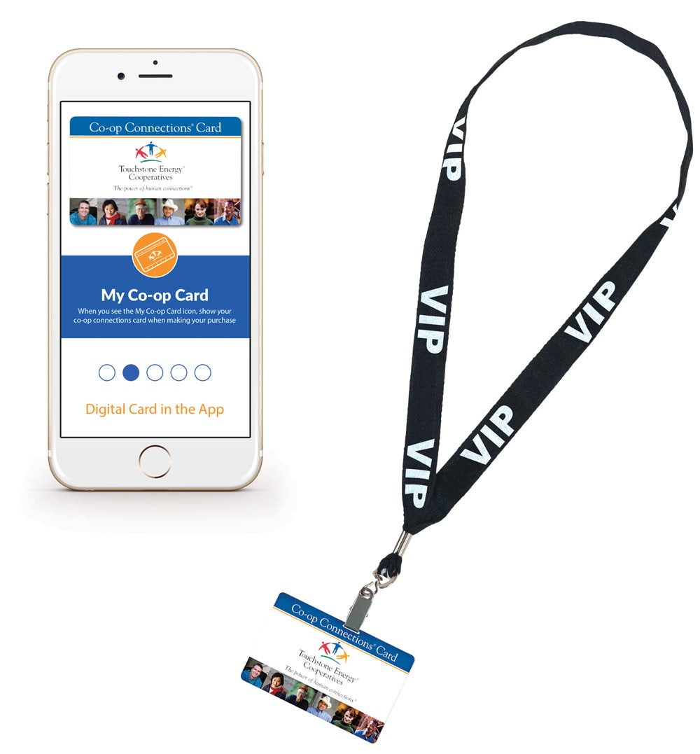 Co-op Connections Card Mobile App & Physical Card